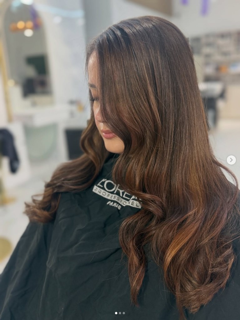 Hairstyling Beispiel